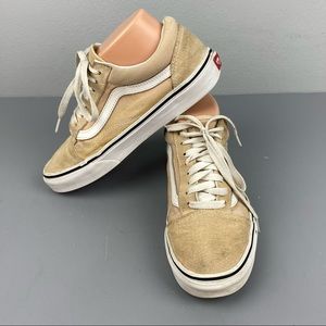 Vans Size 6.5 tan 500714